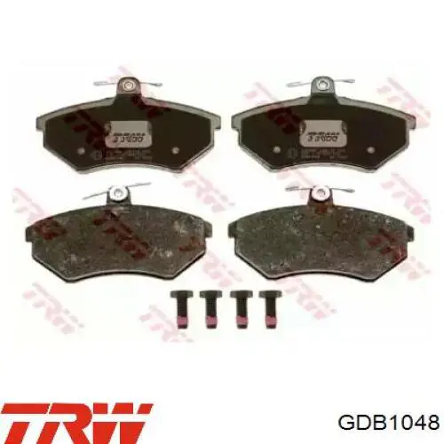 Купити GDB1048 TRW Колодки гальмівні передні, дискові
