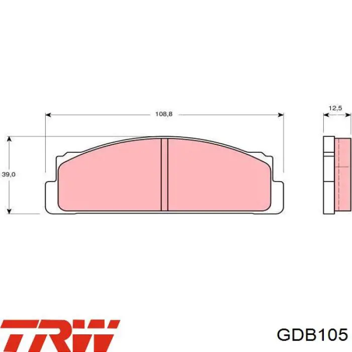 Гальмівні колодки Korea (oem) RB0066 ціна, від 9.27 USD