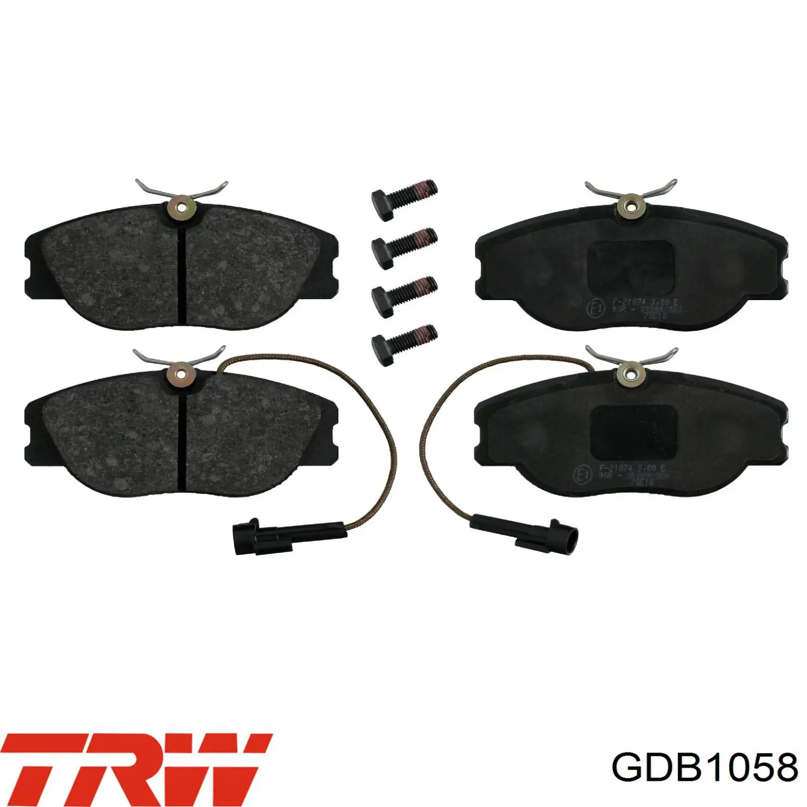 Купити 77365938 Fiat/Alfa/Lancia Колодки гальмівні передні, дискові