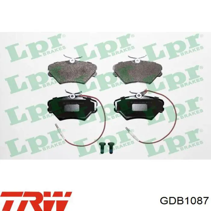 Тормозні колодки Delphi LP862