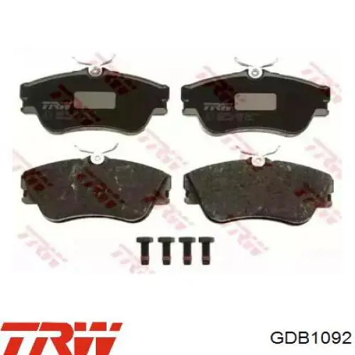 Гальмівні колодки TRW GDB1092 ціна, від 33.02 USD