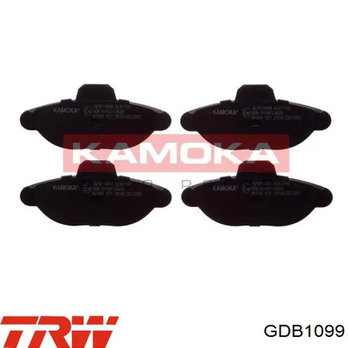 Гальмівні колодки TRW GDB1099 ціна, від 13.29 USD