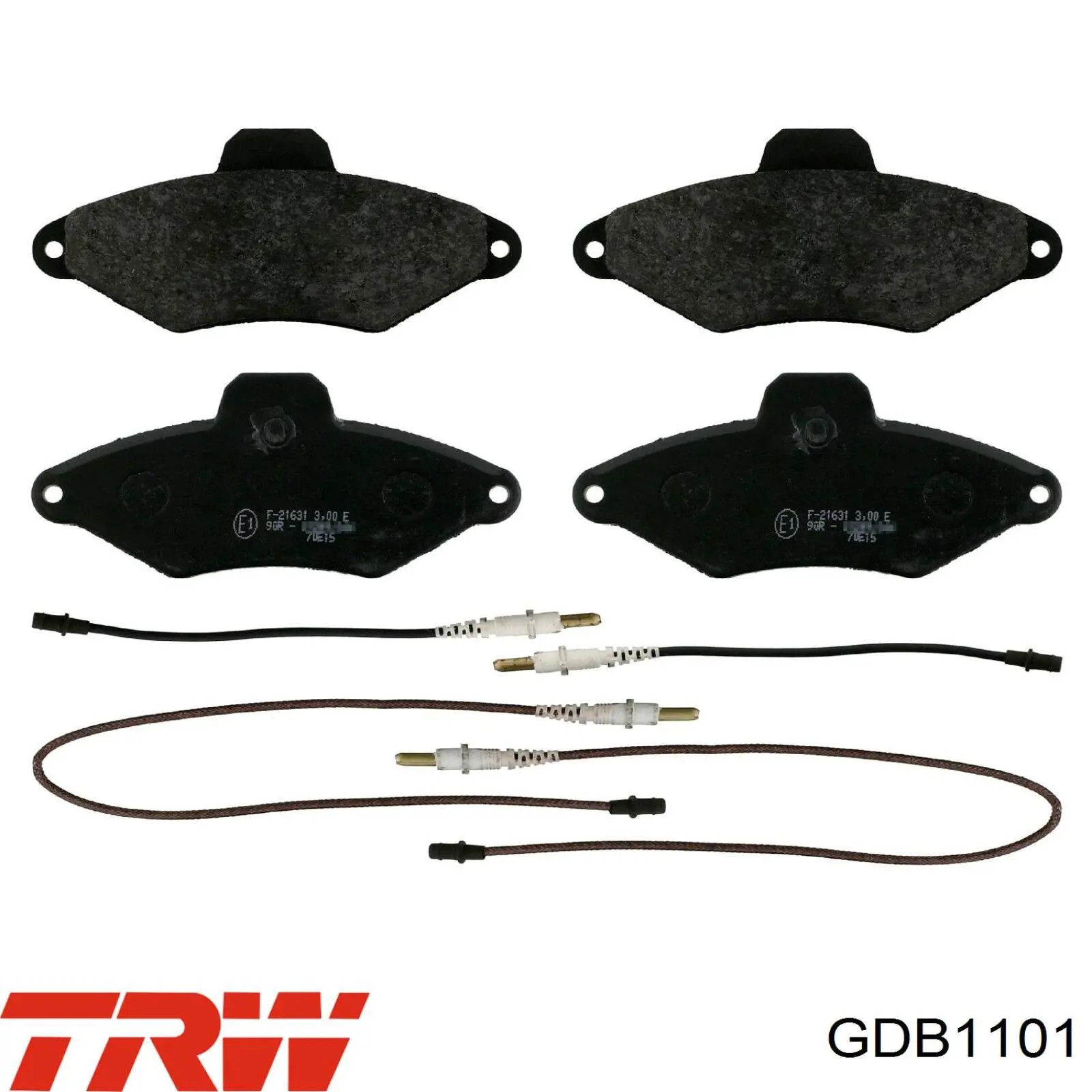 Тормозні колодки TRW GDB1101