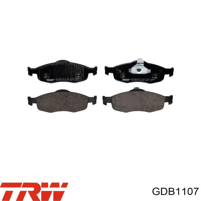 Передні тормозні колодки CMX648 Friction Master