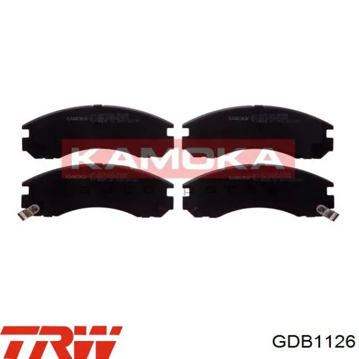 Передні тормозні колодки GDB1126 TRW
