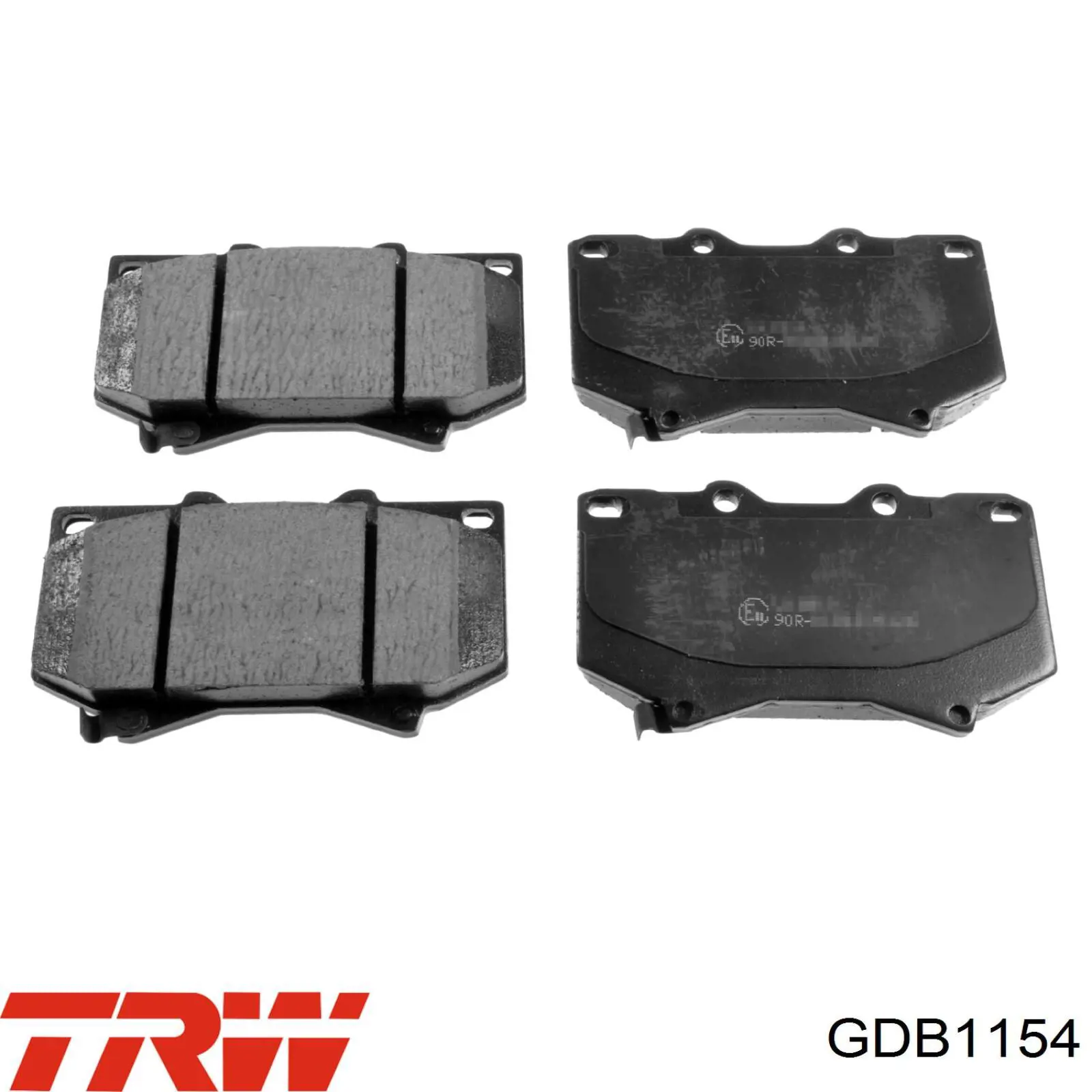 Гальмівні колодки TRW GDB1154 ціна, від 22.61 USD