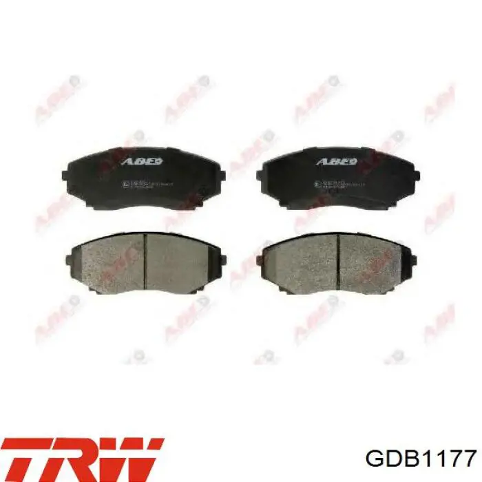 Купити LCY13323Z Mazda Колодки гальмівні передні, дискові