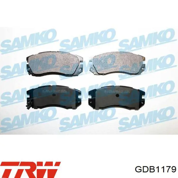 Передні тормозні колодки 302798 VALEO
