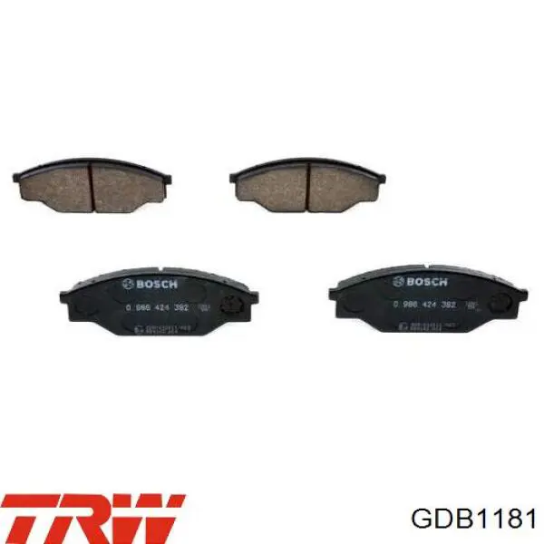 Купити 446535320 Toyota Колодки гальмівні передні, дискові