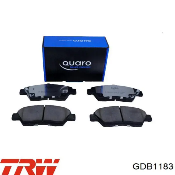 Гальмівні колодки TRW GDB1183 ціна, від 19.02 USD