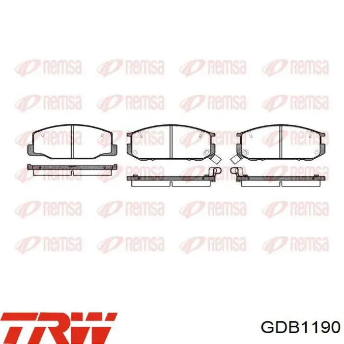 Передні тормозні колодки 572305B Jurid/Bendix