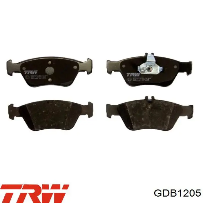 Гальмівні колодки TRW GDB1205 ціна, від 31.23 USD