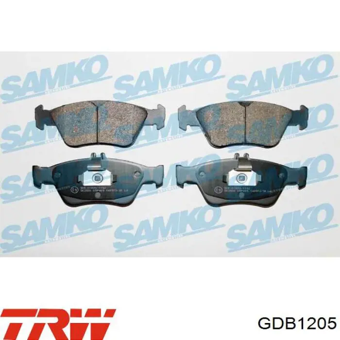 Тормозні колодки TRW GDB1205