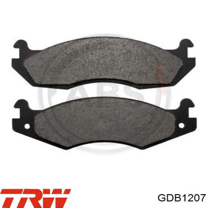 Гальмівні колодки Lucas GDB1207 ціна, від 35.30 USD