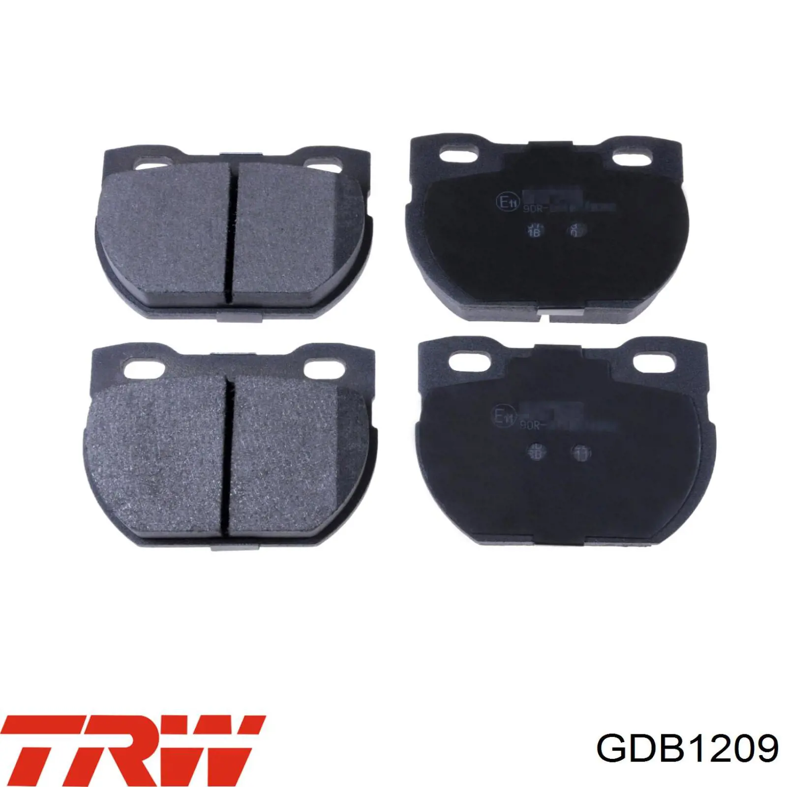 Задні дискові колодки TRW GDB1209