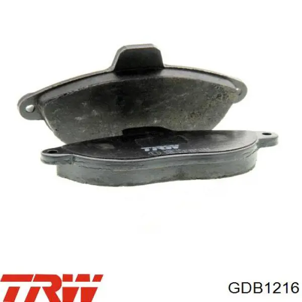 Передні тормозні колодки GDB1216 TRW