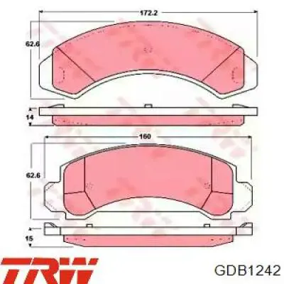 Гальмівні колодки VAG 7T0698151 ціна, від 49.34 USD