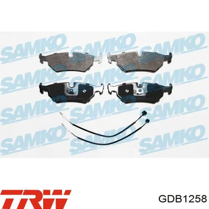 Купити 5SP497 Samko Задні колодки