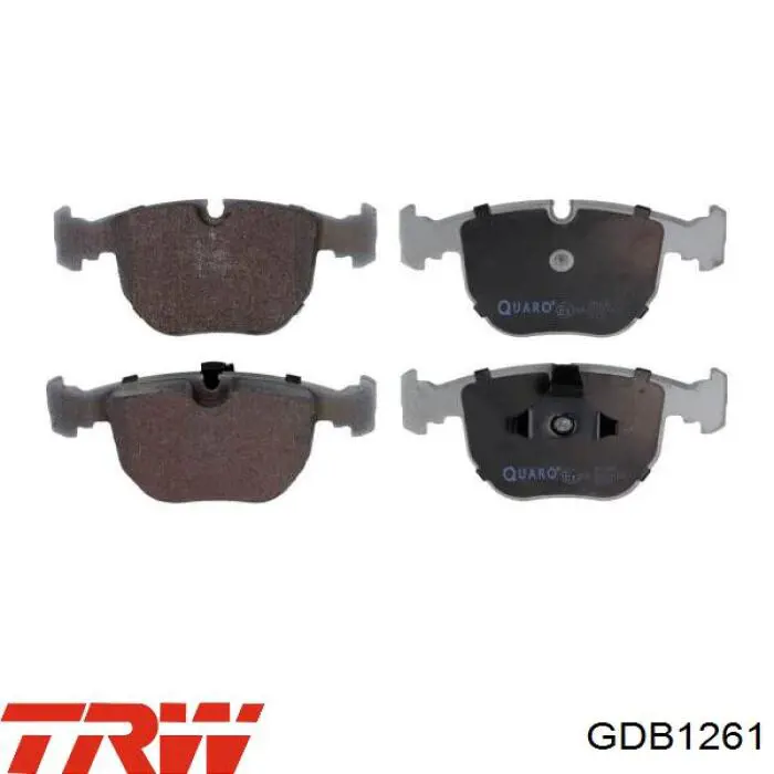 Тормозні колодки TRW GDB1261