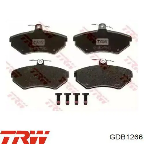 Гальмівні колодки TRW GDB1266 ціна, від 30.96 USD