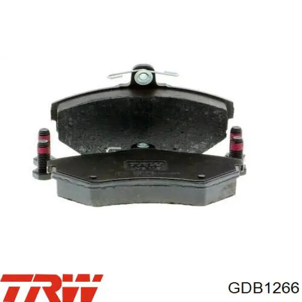 Купити GDB1266 TRW Колодки гальмівні передні, дискові