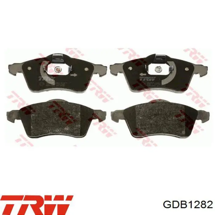 Гальмівні колодки TRW GDB1282 ціна, від 30.93 USD