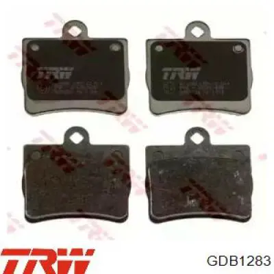 Задні гальмівні колодки TRW GDB1283 ціна, від 19.91 USD