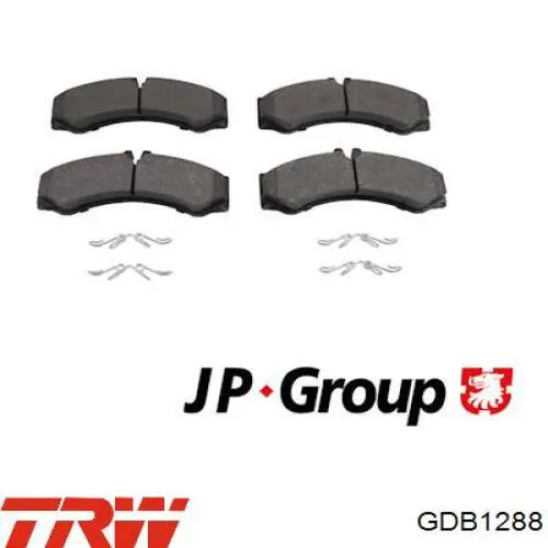 Тормозні колодки TRW GDB1288