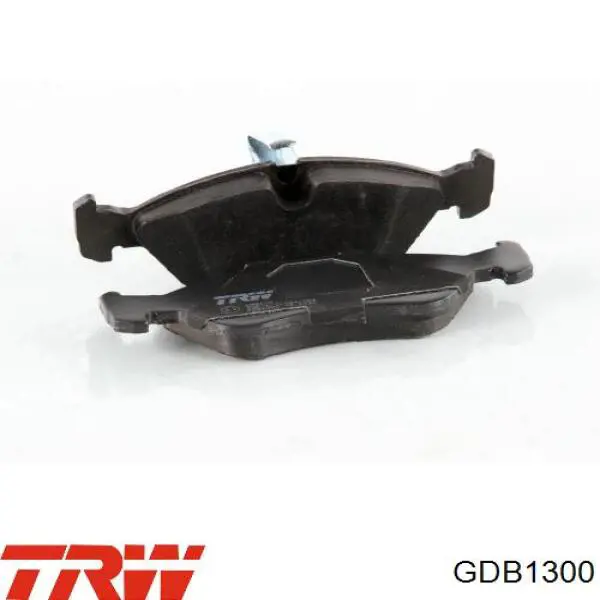 Купити GDB1300 TRW Колодки гальмівні передні, дискові
