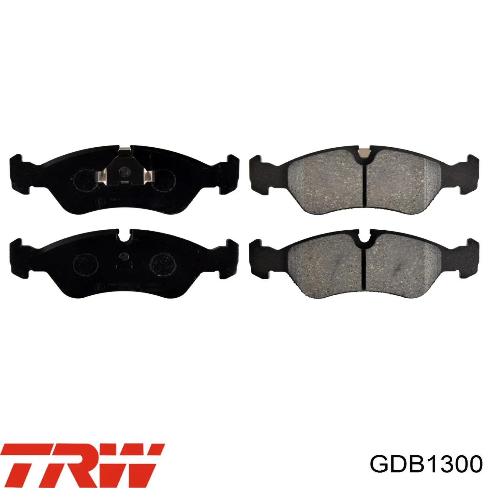 Тормозні колодки TRW GDB1300