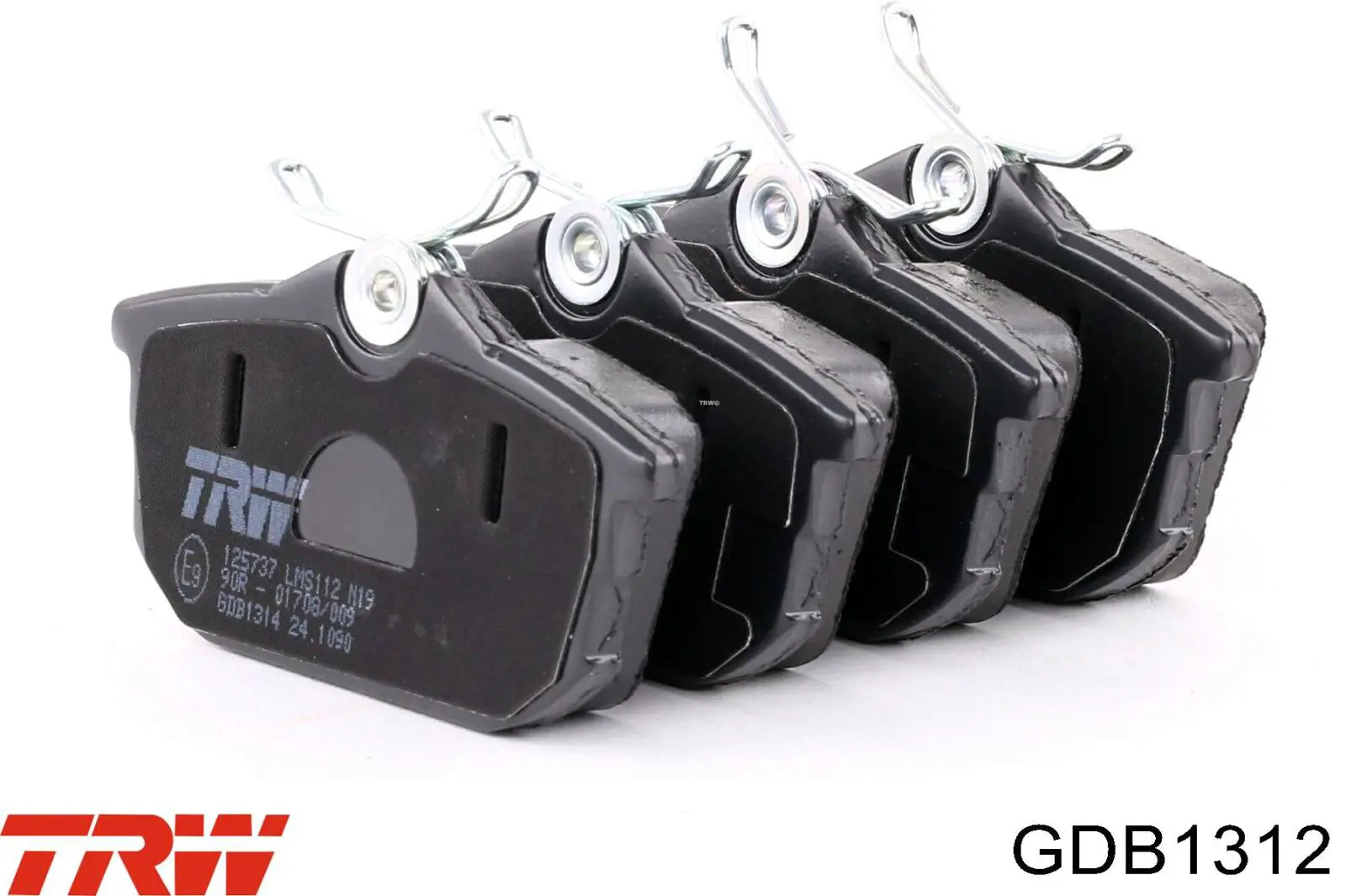 Гальмівні колодки TRW GDB1312 ціна, від 16.45 USD