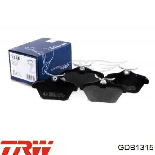 Задні гальмівні колодки TRW GDB1315 ціна, від 14.46 USD