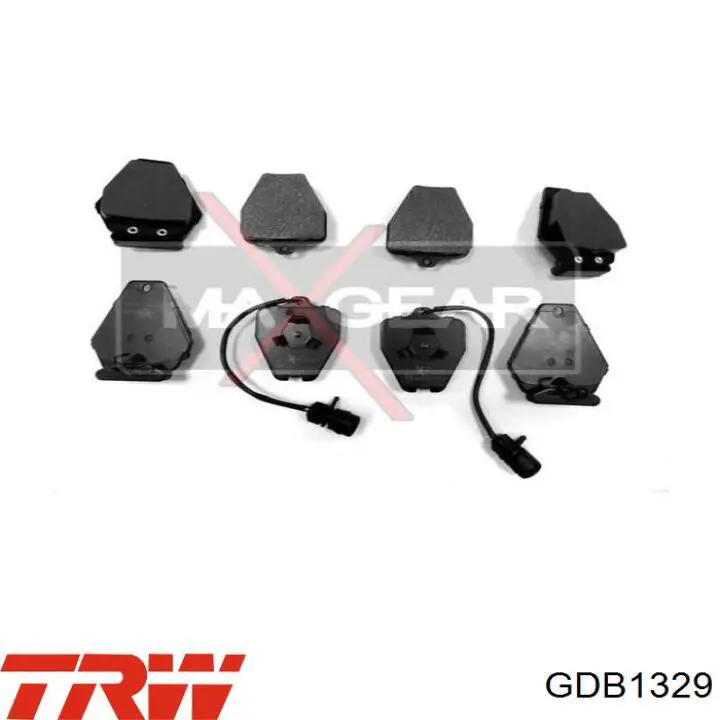 Тормозні колодки TRW GDB1329