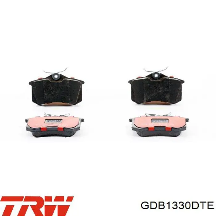 Задні гальмівні колодки TRW GDB1330DTE ціна, від 14.50 USD