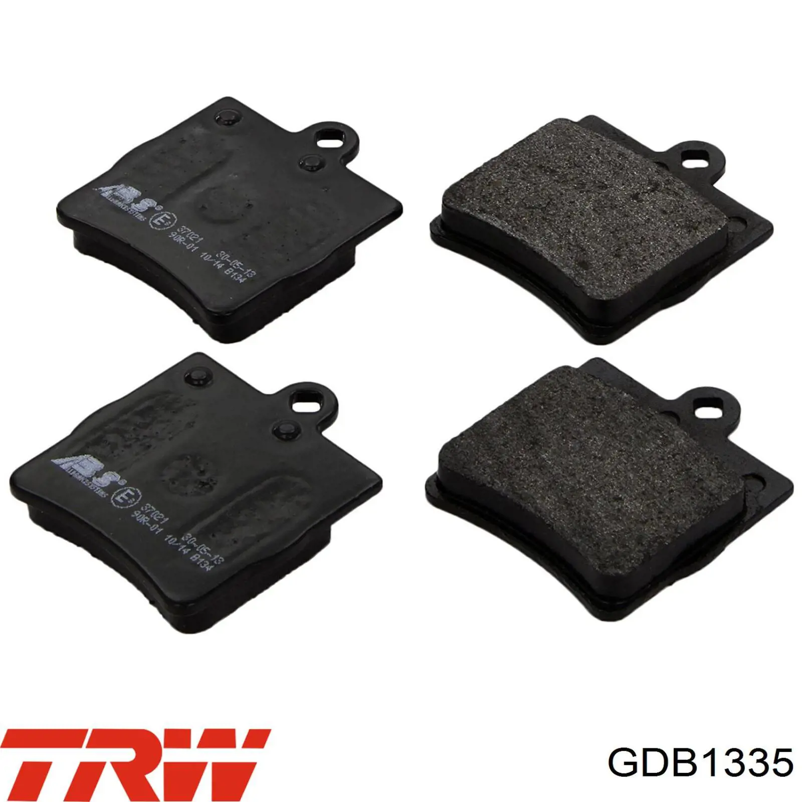 Задні дискові колодки TRW GDB1335