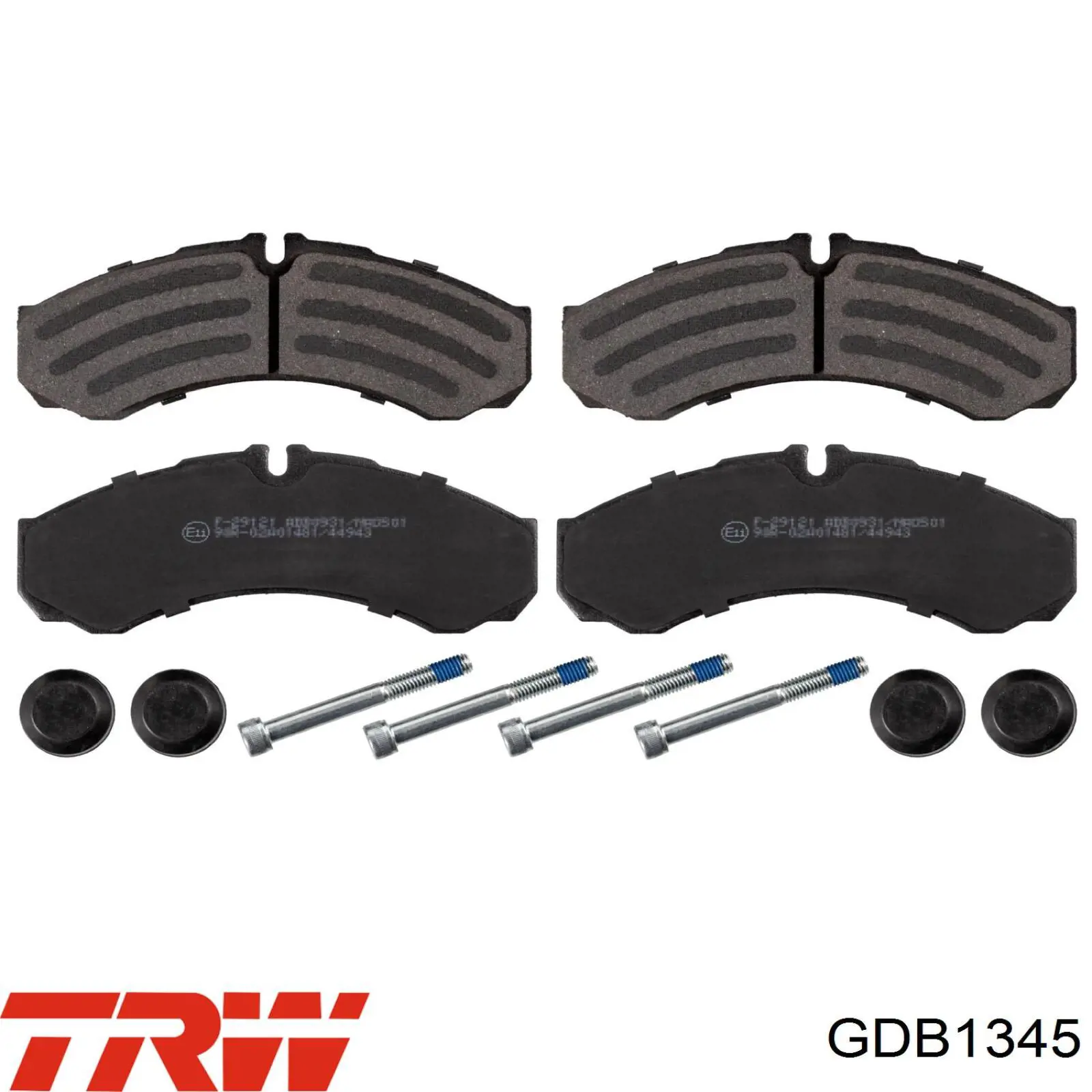 Задні дискові колодки TRW GDB1345
