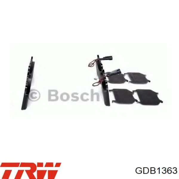 Тормозні колодки TRW GDB1363