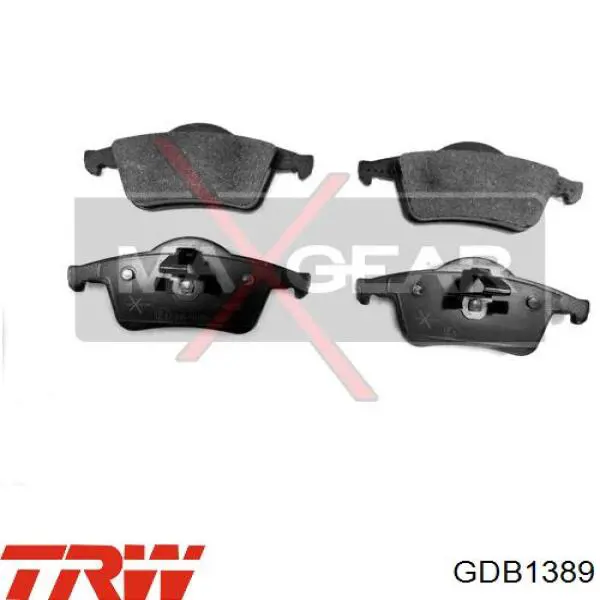 324110 Daco Колодки гальмівні задні, дискові