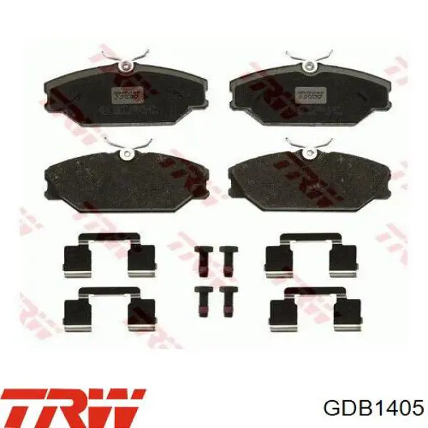 Тормозні колодки TRW GDB1405