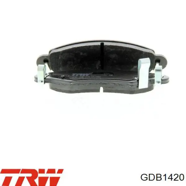Купити GDB1420 TRW Колодки гальмівні передні, дискові