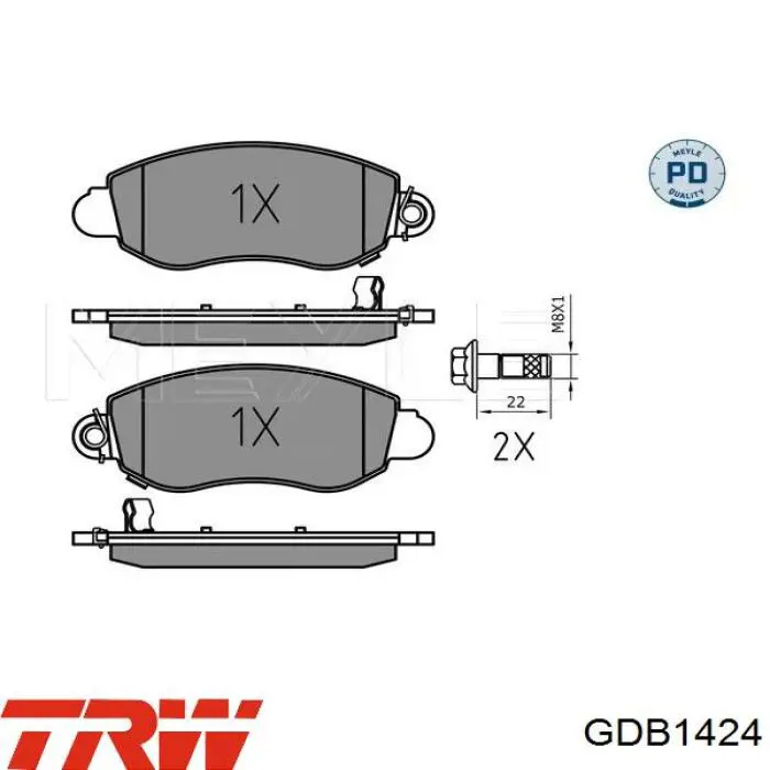 Гальмівні колодки Starline BDS152 ціна, від 22.57 USD
