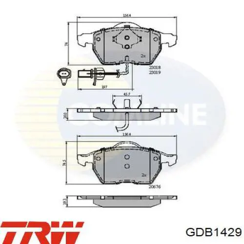 Гальмівні колодки Volvo 273733 ціна, від 28.10 USD