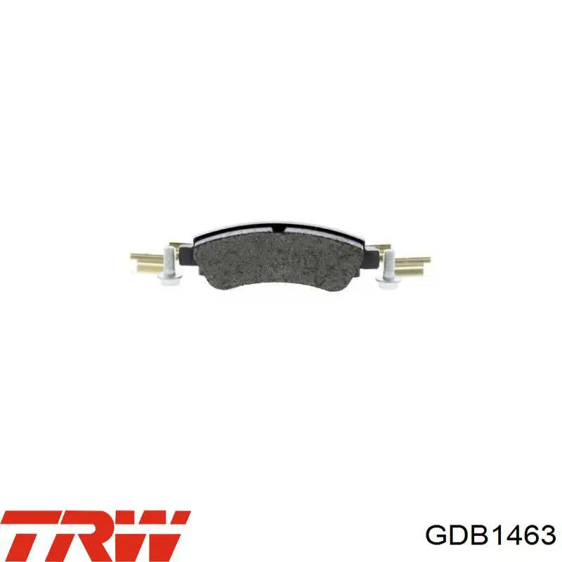 Купити GDB1463 TRW Колодки гальмівні передні, дискові