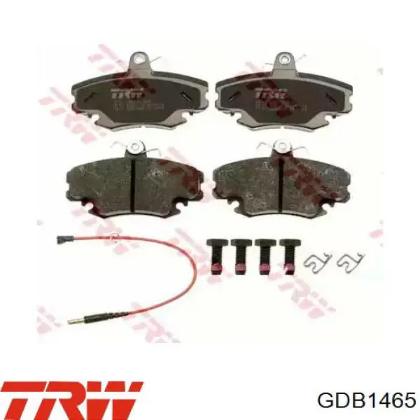Гальмівні колодки TRW GDB1465 ціна, від 19.09 USD
