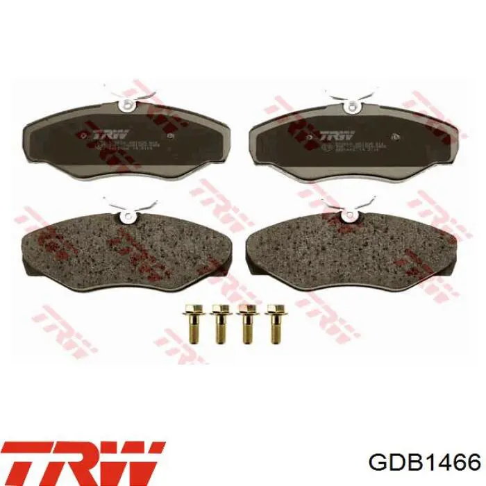 Колодки гальмівні передні, дискові P68055 Brembo