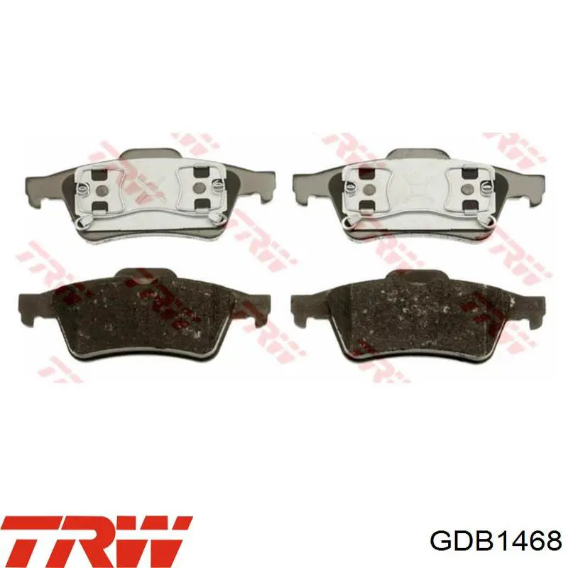 Тормозні колодки TRW GDB1468