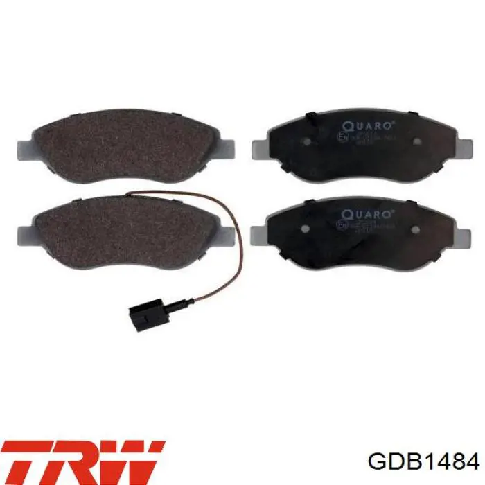 Передні тормозні колодки 77365808 Fiat/Alfa/Lancia