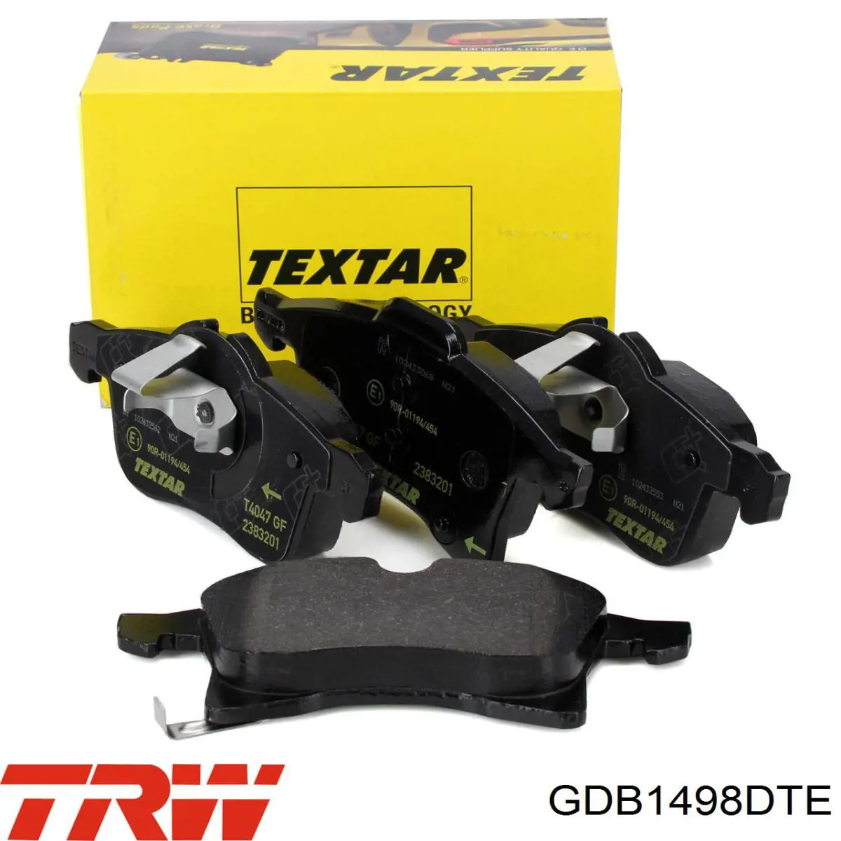 Гальмівні колодки TRW GDB1498DTE ціна, від 46.58 USD