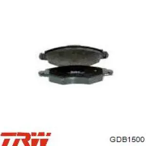Купити GDB1500 TRW Колодки гальмівні передні, дискові