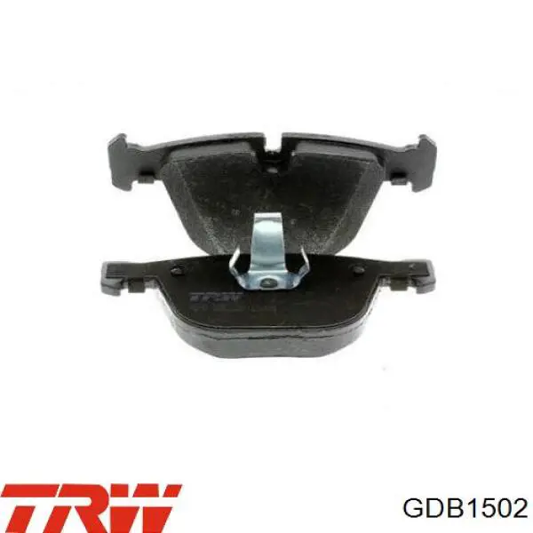 Купити GDB1502 TRW Задні колодки